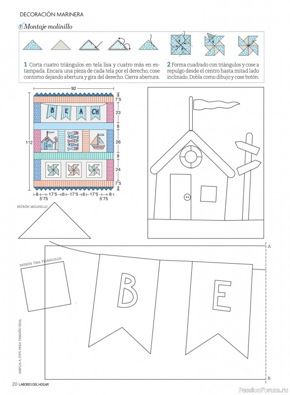 Коллекция проектов для рукодельниц в журнале «Labores del hogar №775 2024»