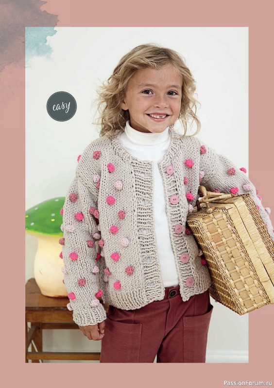 Вязаные модели в журнале «Burda Stricken №1 2020»