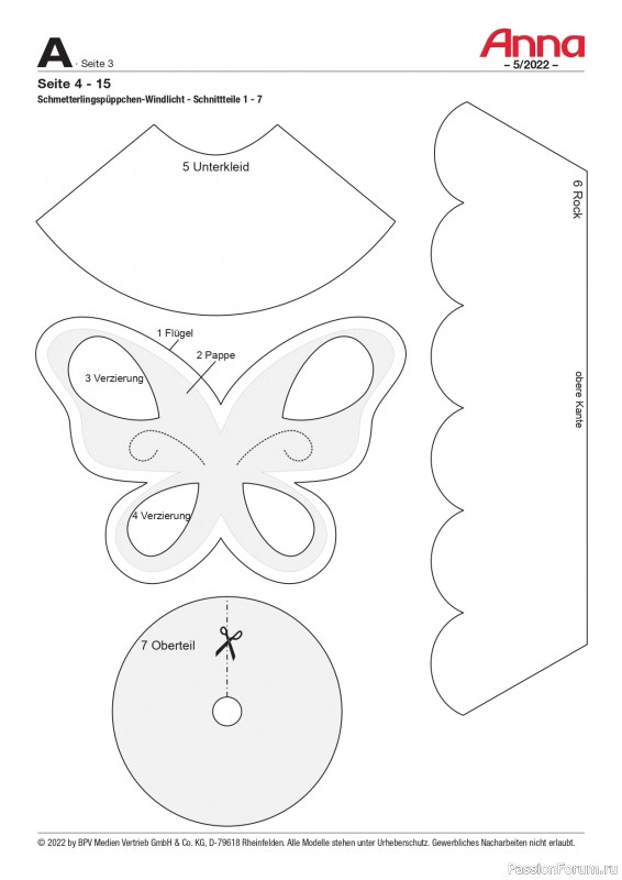 Коллекция проектов для рукодельниц в журнале «Anna №5 2022 Germany»