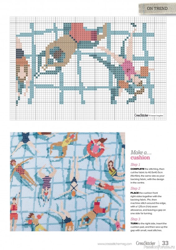 Коллекция вышивки в журнале «CrossStitcher №410 2024»