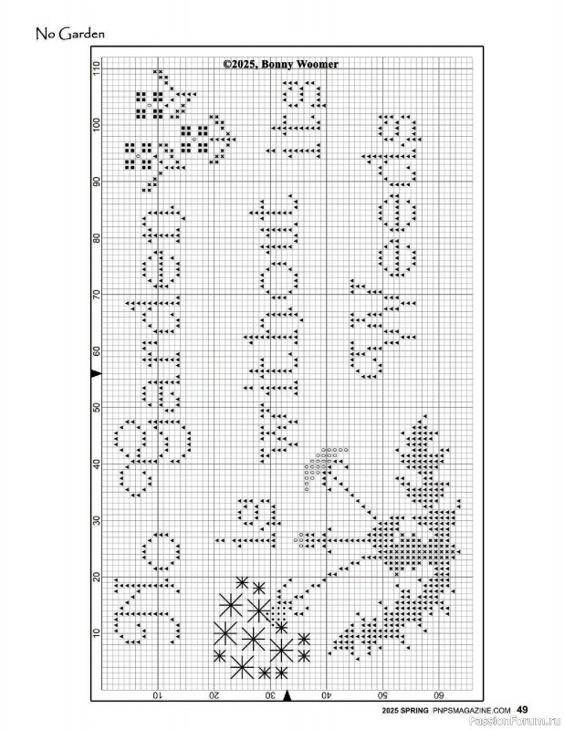 Коллекция вышивки в журнале «Punch Needle & Primitive Stitcher - Spring 2025»