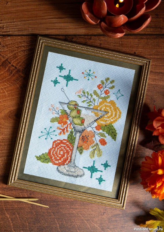 Коллекция вышивки в журнале «XStitch Magazine №30 2024»