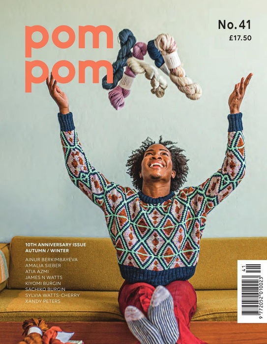 Вязаные модели спицами в журнале «Pom Pom Quarterly №41/aw 2022»