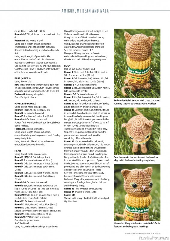 Вязаные проекты крючком в журнале «Simply Crochet №163 2025»