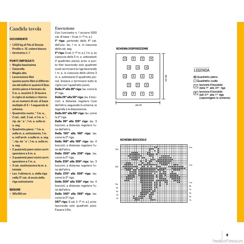 Вязаные проекты в журнале «Uncinetto Manuale Filet №15 2024»