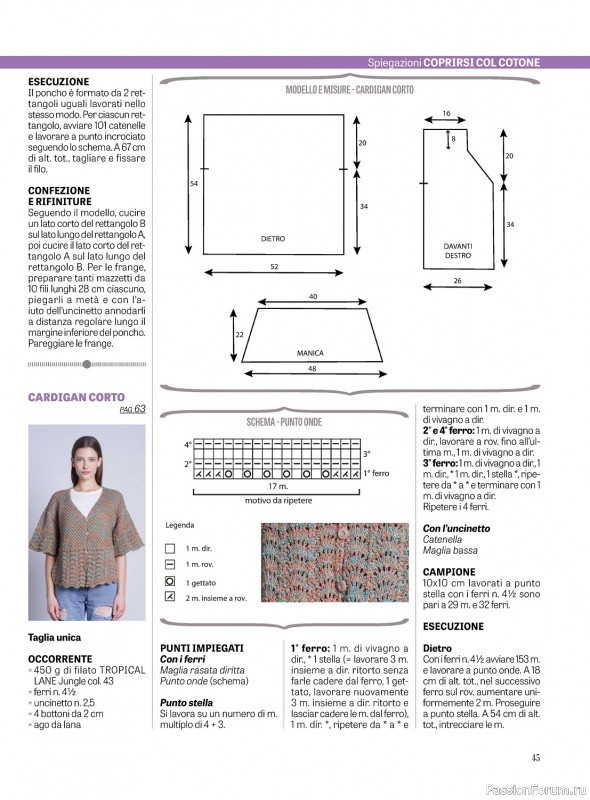 Вязаные модели в журнале «La Nuova Maglia №30 2024»