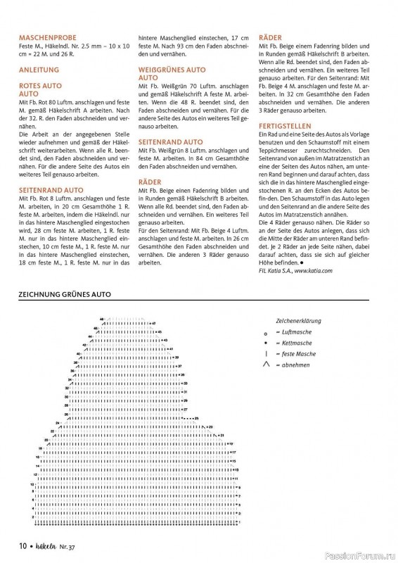 Вязаные проекты крючком в журнале «Hakeln Das MaschenMagazin №37 2023»