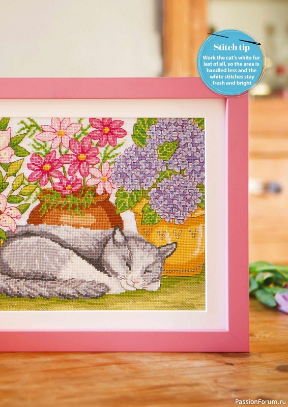 Коллекция вышивки в журнале «Cross Stitch Gold - Animal Collection 2023»