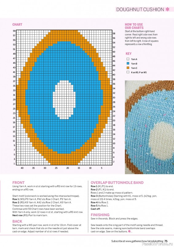 Вязаные проекты крючком в журнале «Simply Knitting №251 2024»