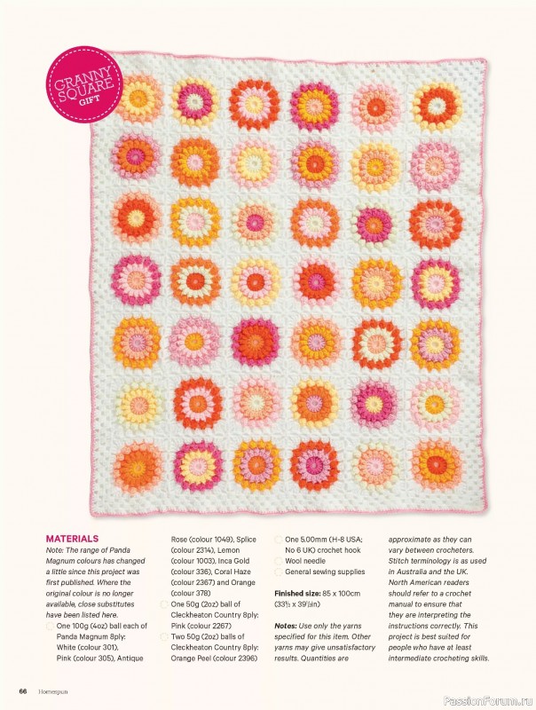 Коллекция проектов для рукодельниц в журнале «Australian Homespun №217 2025»