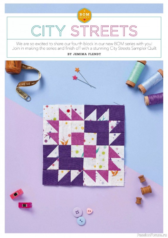Коллекция проектов для рукодельниц в журнале «Love Patchwork & Quilting №150 2025»