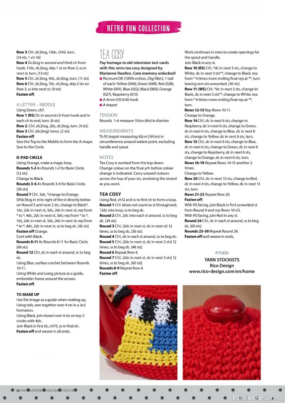 Вязаные проекты крючком в журнале «Simply Crochet №138 2023»