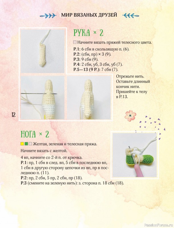 Вязаные проекты в книге «Мир вязаных друзей»