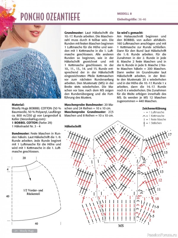 Вязаные проекты в журнале «Woolly Hugs Maschenwelt №3 2023»