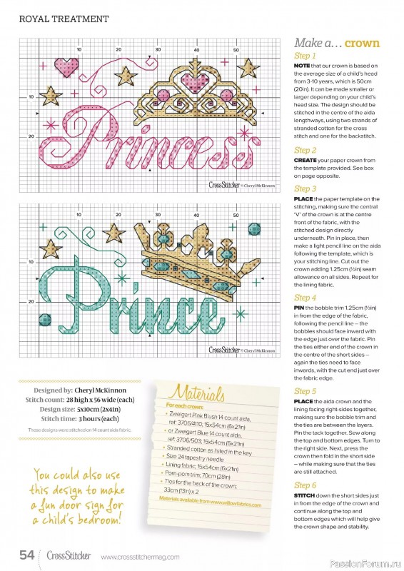 Коллекция вышивки в журнале «CrossStitcher №422 2025»