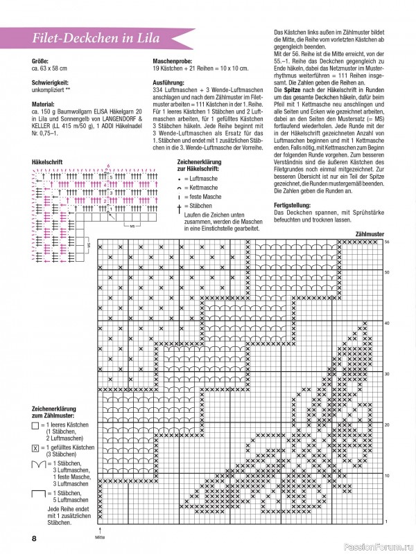 Вязаные проекты крючком в журнале «FiletHakeln leicht gemacht №4 2024»
