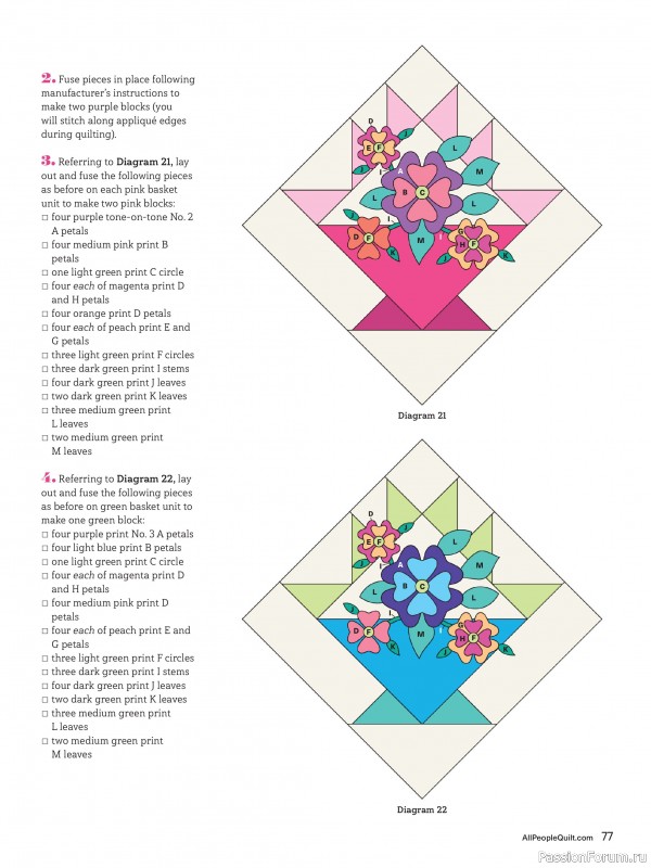 Коллекция проектов для рукодельниц в журнале «American Patchwork & Quilting №195 2025»