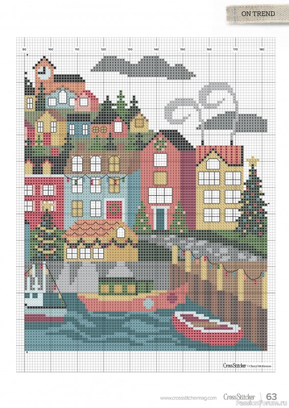 Коллекция вышивки в журнале «CrossStitcher №416 2024»