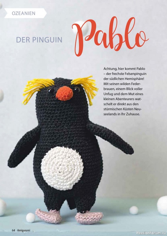 Вязаные проекты крючком в журнале «Amigurumi Magazin №21 2025»