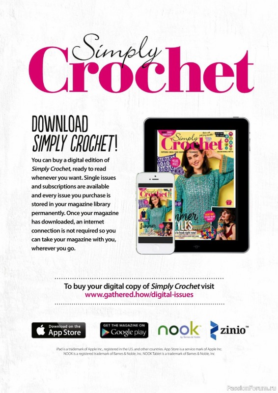 Вязаные проекты крючком в журнале «Simply Crochet №137 2023»