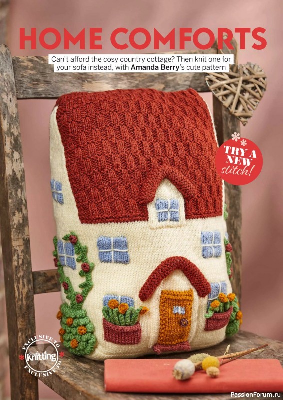 Вязаные проекты крючком в журнале «Simply Knitting №263 2025»