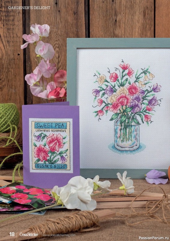 Коллекция вышивки в журнале «CrossStitcher №410 2024»