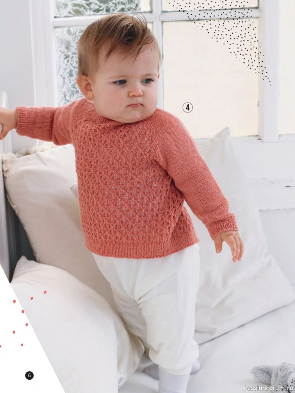 Вязаные модели для детей в журнале «Baby Maschenmode №56 2023»