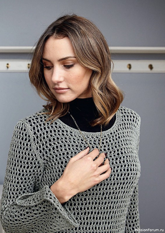 Вязаные модели в журнале «Burda Stricken №2 2020»