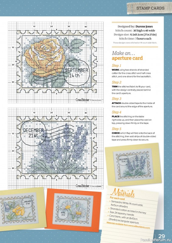 Коллекция вышивки в журнале «CrossStitcher №414 2024»