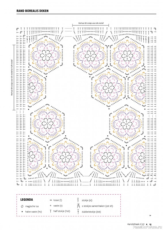 Вязаные проекты крючком в журнале «Aan de Haak №57 2024»