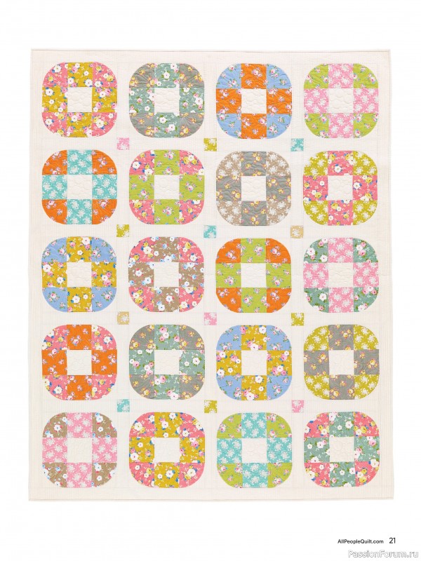 Коллекция проектов для рукодельниц в журнале «American Patchwork & Quilting №195 2025»