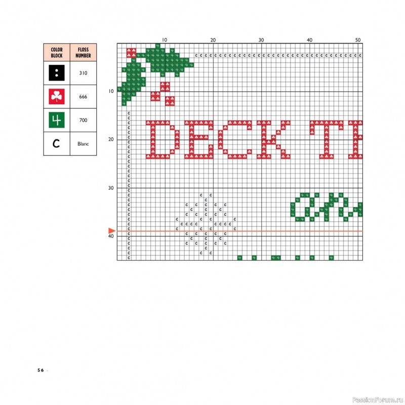 Коллекция вышивки в книге «Cross-Stitch for the Holidays»