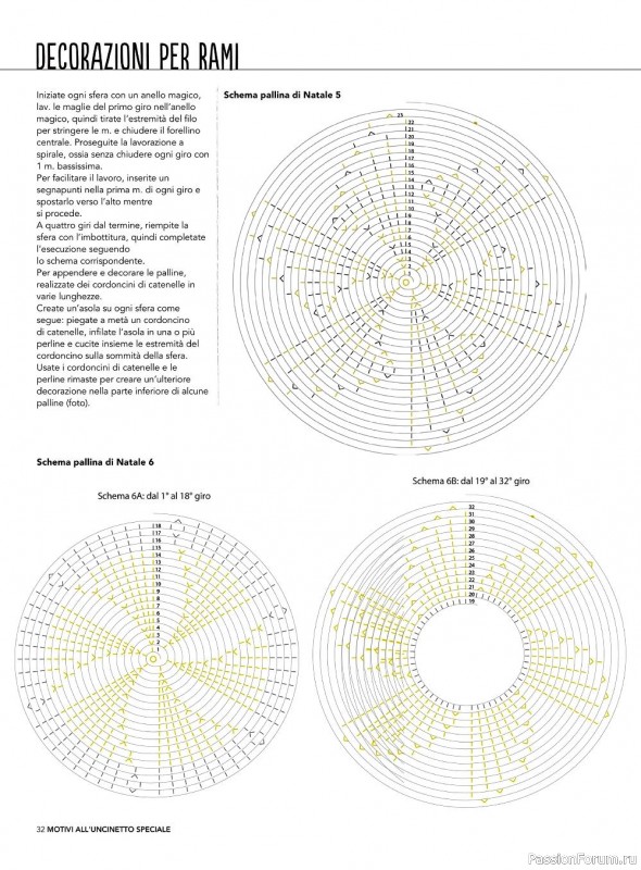 Вязаные проекты крючком в журнале «Tutto Uncinetto Speciale №7 2022»