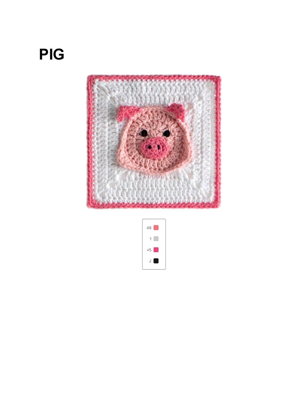 Коллекция "бабушкиных квадратов" в книге «3D Animal Granny Squares»