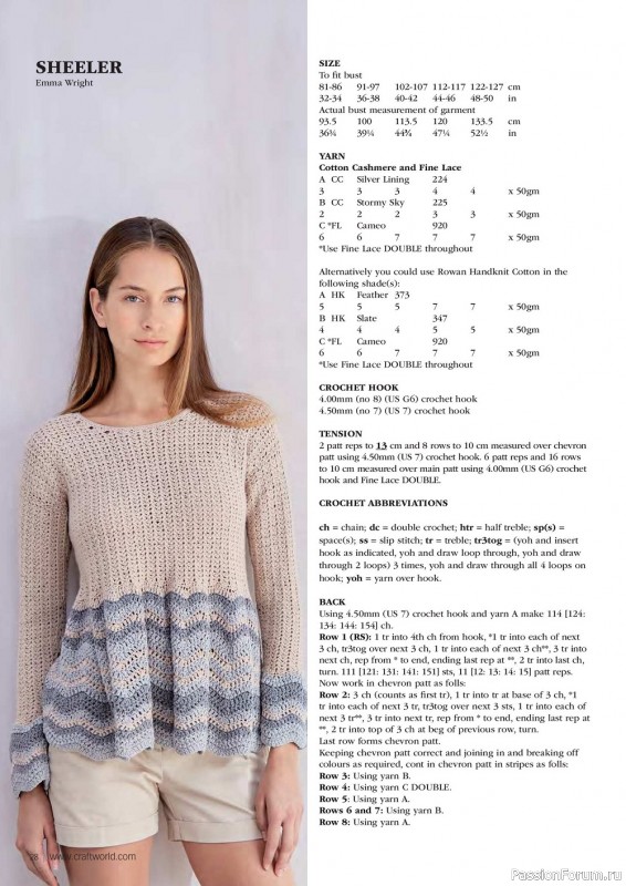 Вязаные модели крючком в журнале «Crochet Now №89 2022»