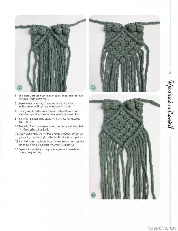 Коллекция проектов для рукодельниц в журнале «Macrame for the Home 2025»
