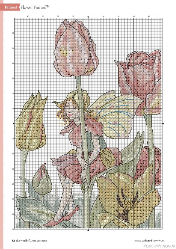 Коллекция вышивки в журнале «The World of Cross Stitching №330 2023»