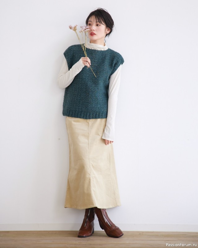 Вязаные модели в журнале «Knit Ange - Winter 2024»