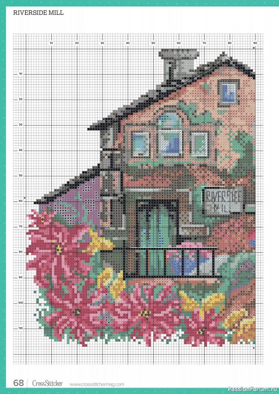 Коллекция вышивки в журнале «CrossStitcher №412 2024»