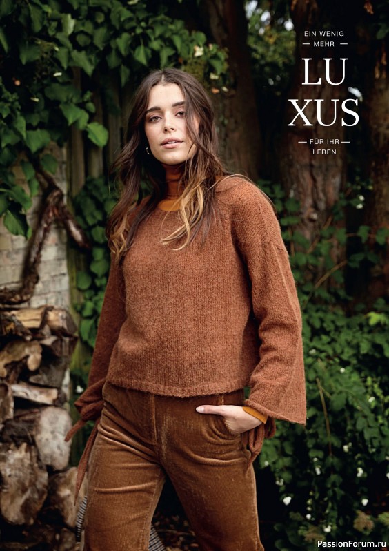 Вязаные модели в журнале «Burda Stricken №1 2020»