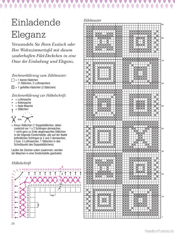 Вязаные проекты крючком в журнале «Dekoratives Hakeln №175 2024»