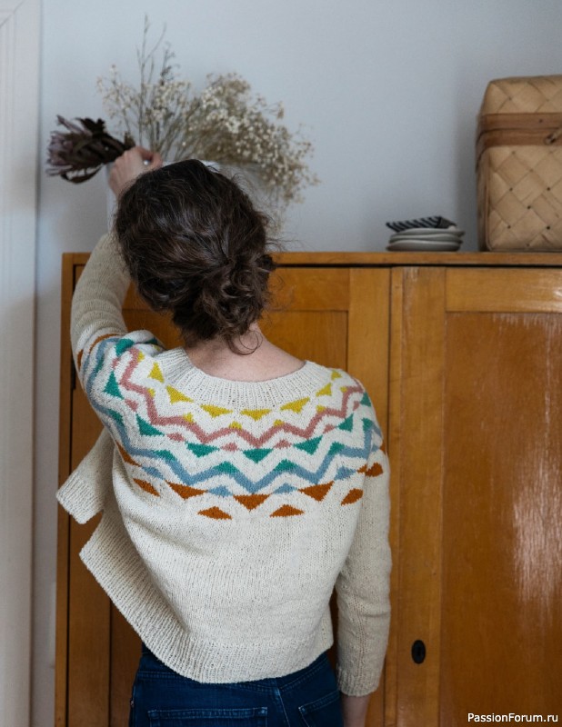 Вязаные проекты в книге «52 Weeks of Scrap Yarn»