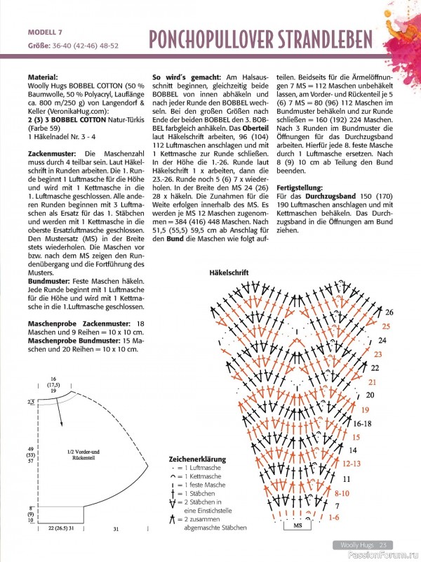 Вязаные проекты в журнале «Woolly Hugs Maschenwelt №3 2023»
