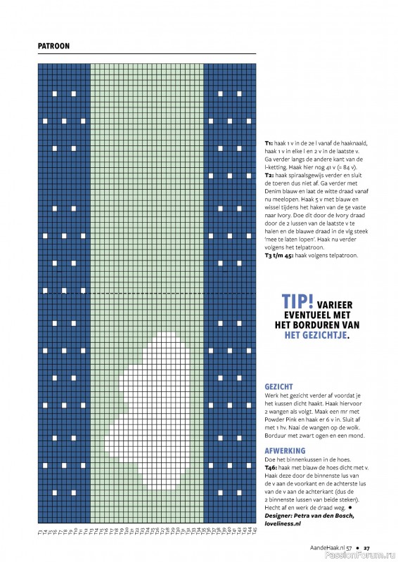 Вязаные проекты крючком в журнале «Aan de Haak №57 2024»