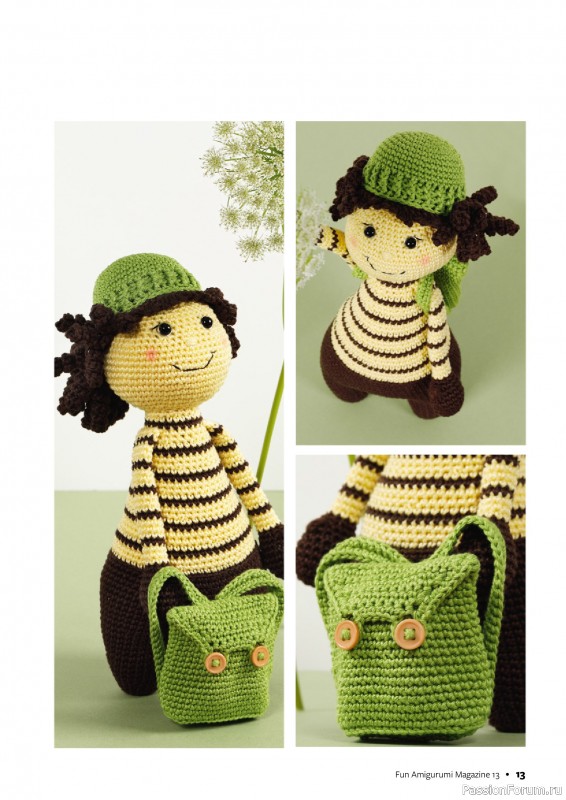 Вязаные проекты крючком в журнале «Fun Crochet Magazine №13 2025»