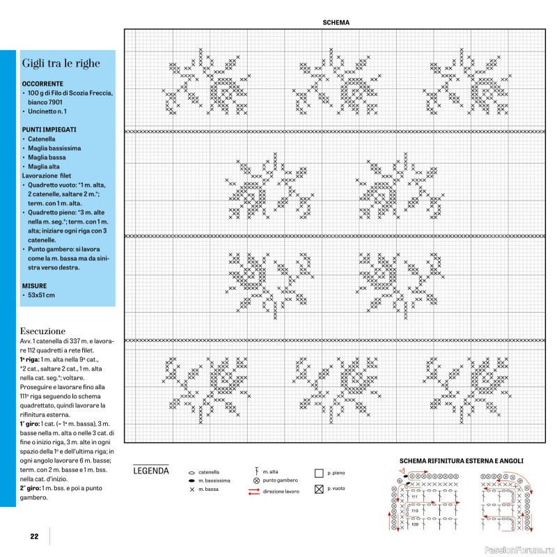 Вязаные проекты в журнале «Uncinetto Manuale Filet №14 2024»