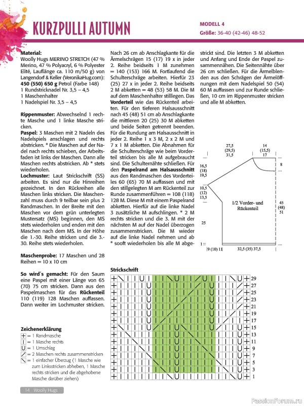 Вязаные проекты в журнале «Woolly Hugs Maschenwelt №4 2024»