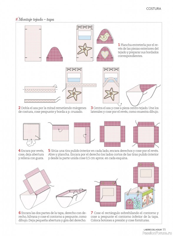 Коллекция проектов для рукодельниц в журнале «Labores del hogar №777 2024»