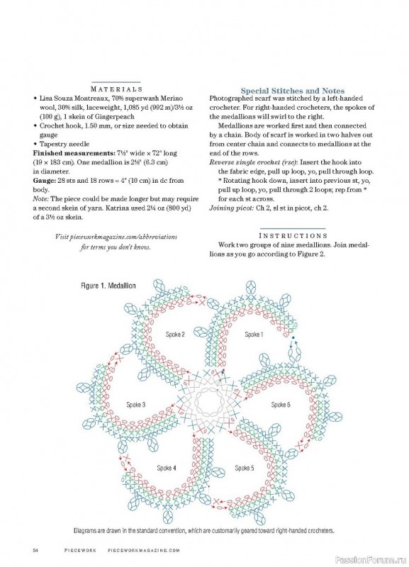 Коллекция проектов для рукодельниц в журнале «PieceWork - Spring 2023»