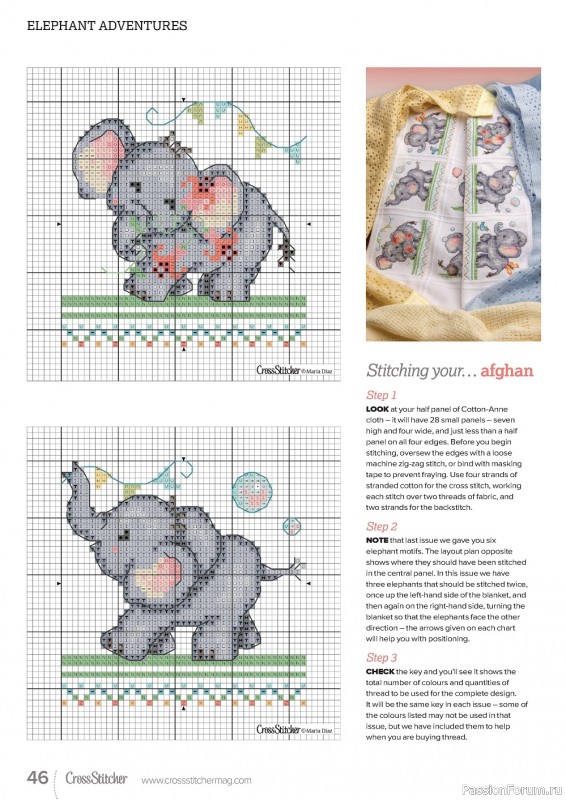 Коллекция вышивки крестиком в журнале «CrossStitcher №381 2022»